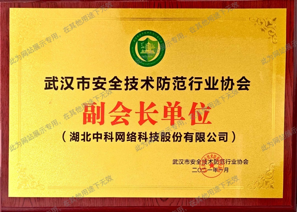 武漢市安全防范技術協會副會長單位